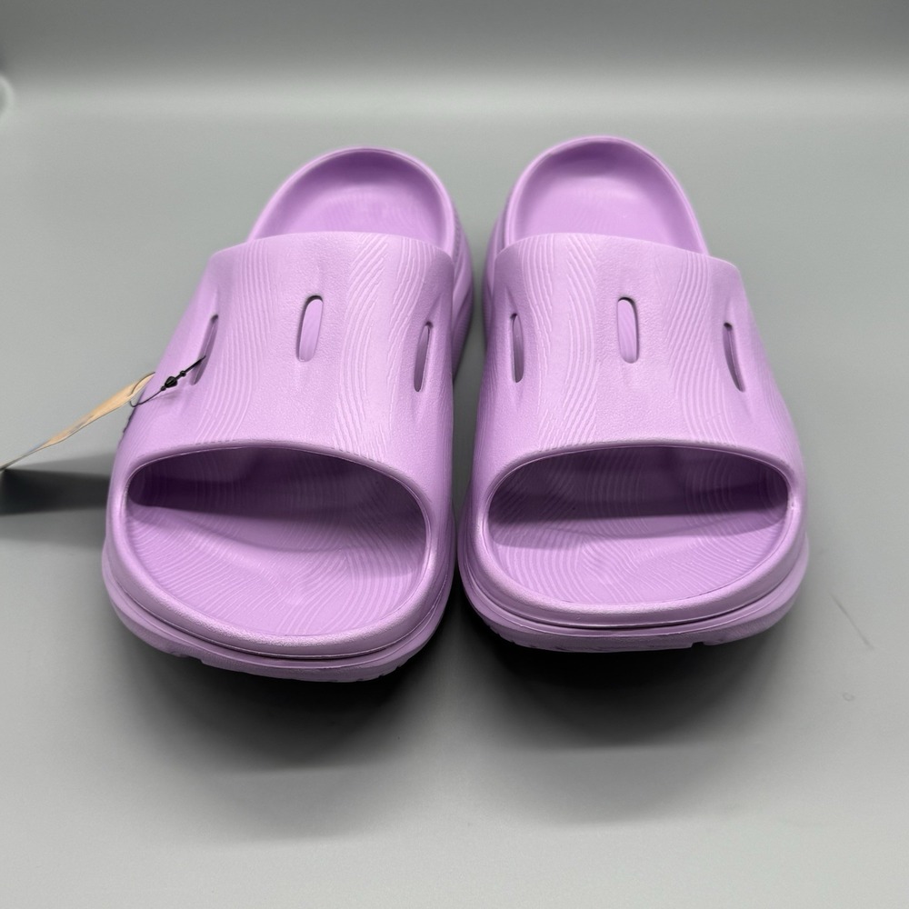 Hoka One Ora Recovery Slide 3‎ Sandals Purple Men's 12 Women's 14 Comfort - Picture 4 of 9